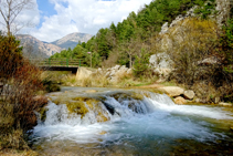 El río Cardener en el valle de Lord.