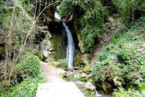 Salto de agua en la Coma.