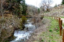 Puentecillo de Arcalís, en el río Cardener.