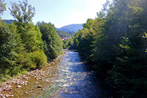 El río Noguera Ribagorzana.