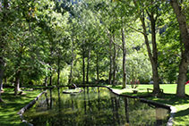 Jardines de Caldes de Boí.