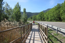 El camino es cómodo y llano.