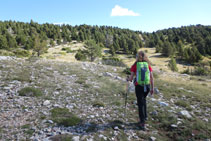 Subiendo hacia la cima.