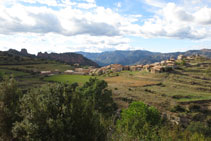 Otra vez en Hortoneda, punto de inicio y final de la ruta.