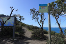 Punto de inicio y final de la ruta.