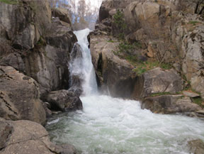 Cascada del Molí del Salt desde Viliella