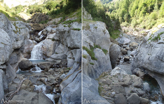 Cascada del Cinca y cascadas de Lalarri 1 