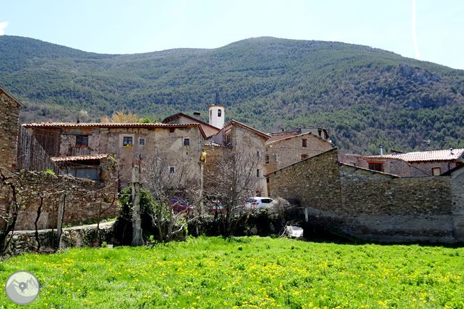 Malmercat y el castillo de Arcalís desde Sort  1 