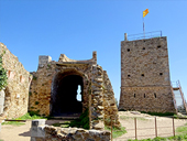 El castillo de Sant Miquel desde Gerona