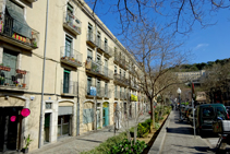 Plaza de Sant Pere de Galligants.