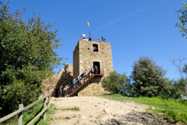 Torre del castillo de Sant Miquel.