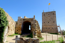 Restos de la iglesia de Sant Miquel.