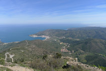 Vistas del Puerto de la Selva (NE).