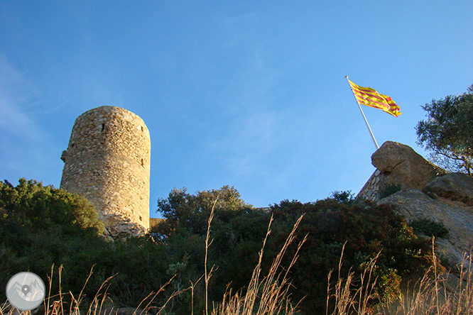 El castillo de Burriac y el Camino de las Fuentes desde Argentona 1 