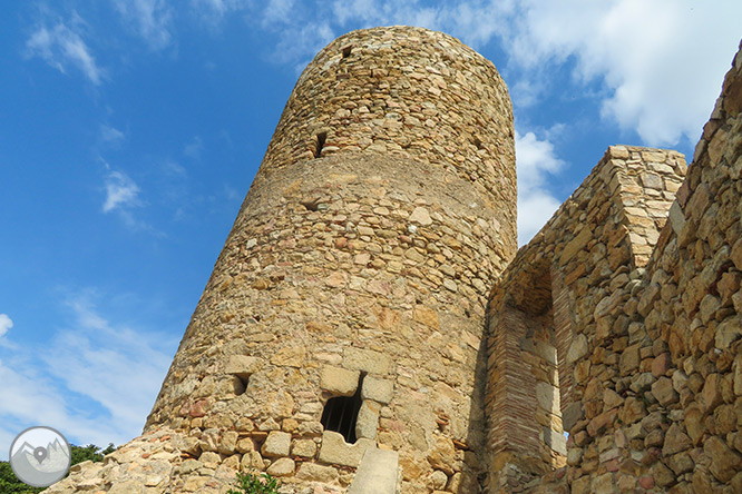 El castillo de Burriac y el Camino de las Fuentes desde Argentona 1 