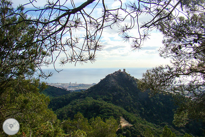 El castillo de Burriac y el Camino de las Fuentes desde Argentona 1 