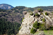 Restos del castillo de Cava.