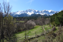 Vistas de la sierra del Cadí.