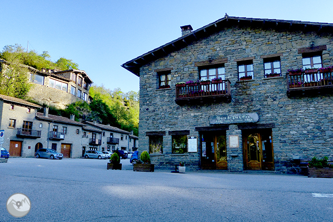 El salto de Sallent y los riscos de Casadevall desde Rupit 1 