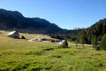 Plan des Bahns, punto de inicio de la ruta.