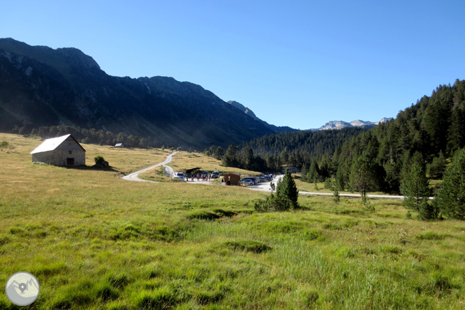 Circo y lagos de Colomèrs desde el Plan des Banhs 1 