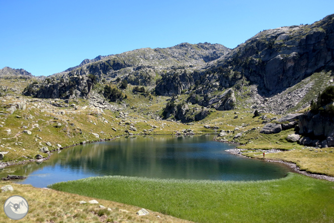 Circo y lagos de Colomèrs desde el Plan des Banhs 1 