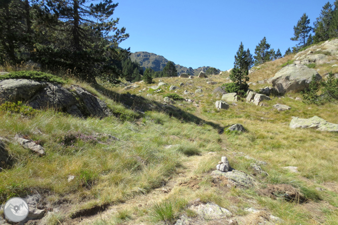 Circo y lagos de Colomèrs desde el Plan des Banhs 1 