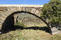 Ruinas del antiguo corral de Ses Closes.