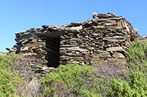 Cabaña cerca del collado de Sa Perafita.