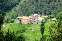 La pequeña aldea de Sorribes.