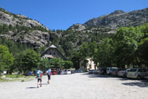 El emblemático refugio Casa de Piedra, en la zona de Baños de Panticosa.