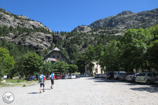 Picos del Infierno (3.073m-3.082m-3.076m) desde el balneario de Panticosa 1 