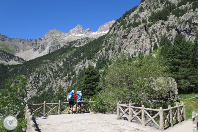 Picos del Infierno (3.073m-3.082m-3.076m) desde el balneario de Panticosa 1 