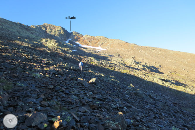 Picos del Infierno (3.073m-3.082m-3.076m) desde el balneario de Panticosa 2 