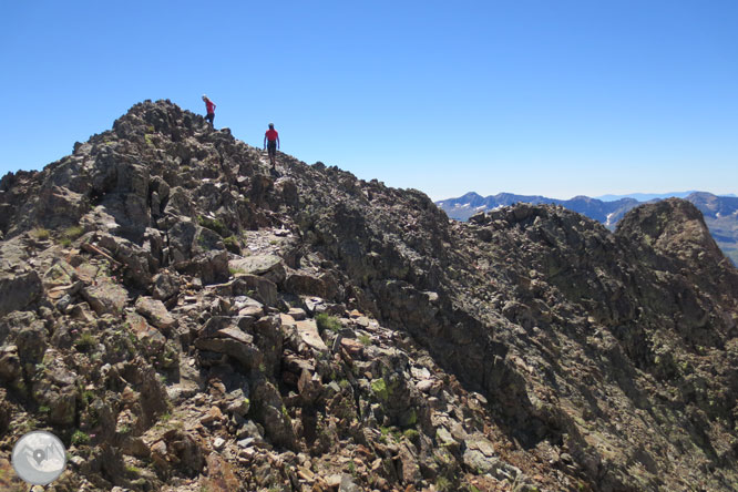 Picos del Infierno (3.073m-3.082m-3.076m) desde el balneario de Panticosa 2 