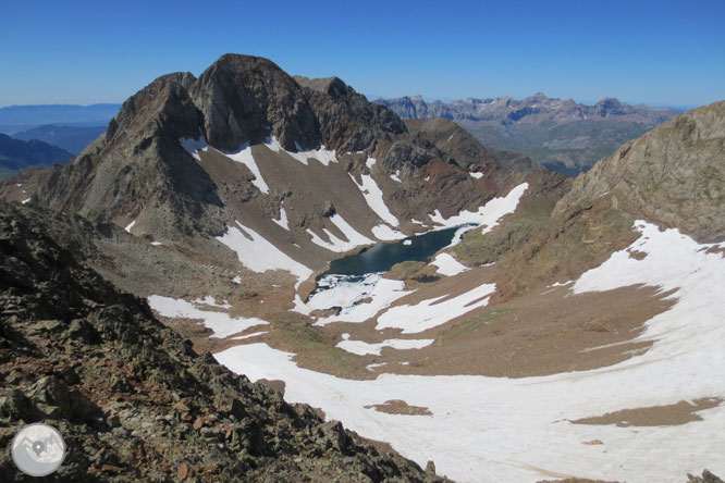 Picos del Infierno (3.073m-3.082m-3.076m) desde el balneario de Panticosa 2 