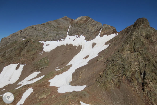 Picos del Infierno (3.073m-3.082m-3.076m) desde el balneario de Panticosa 2 