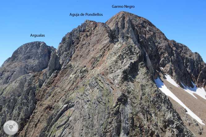 Picos del Infierno (3.073m-3.082m-3.076m) desde el balneario de Panticosa 2 