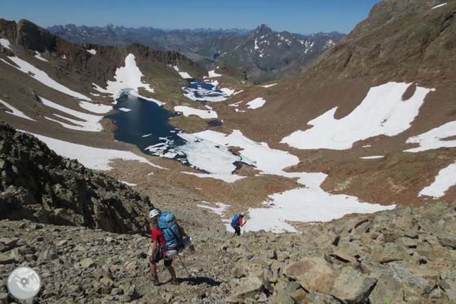 Picos del Infierno (3.073m-3.082m-3.076m) desde el balneario de Panticosa 2 