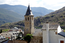 Campanario de la iglesia.