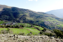 Masía de Santa Creu, Enviny y Montardit de Dalt.