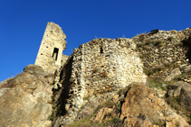 Castillo de Sant Pere de Ribes de Freser.