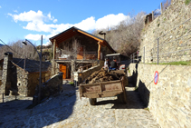 Ganaderos en el Serrat.