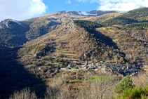 Vistas de las laderas del Puigmal camino a Fustanyà.