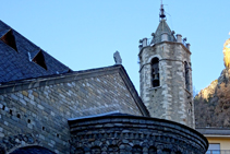 Campanario de Santa Maria de Ribes.