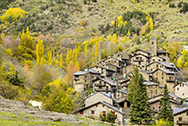 Aldea de Os de Civís, en el Alto Urgel.