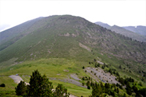 Vistas al collado de Conflent que hemos dejado atrás.