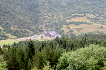 Vistas al Hotel Os de Civís.