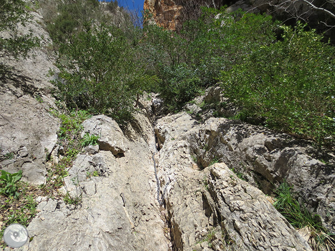 Desfiladero de Mont-rebei en la sierra del Montsec 1 