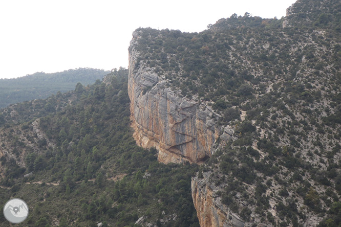 Desfiladero de Mont-rebei en la sierra del Montsec 1 